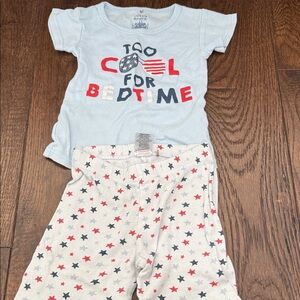 Star Print Toddler Shorts